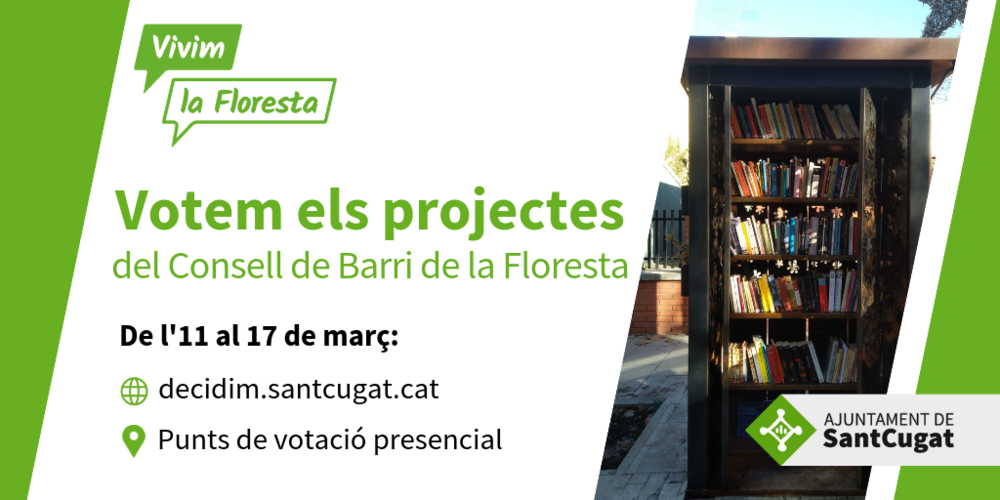 Decidim el pressupost del Consell de Barri de La Floresta 2019
