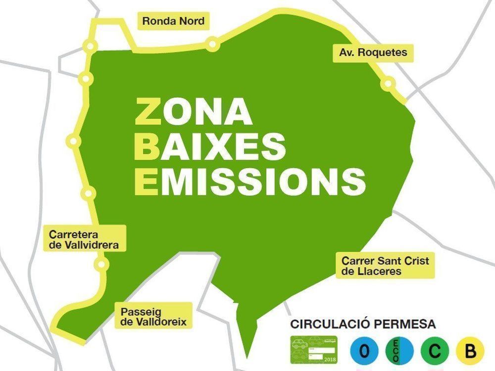 Nova ordenança de la la Zona de baixes emissions